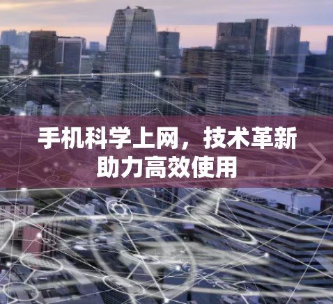 手机<strong>科学上网</strong>,技术革新助力高效使用