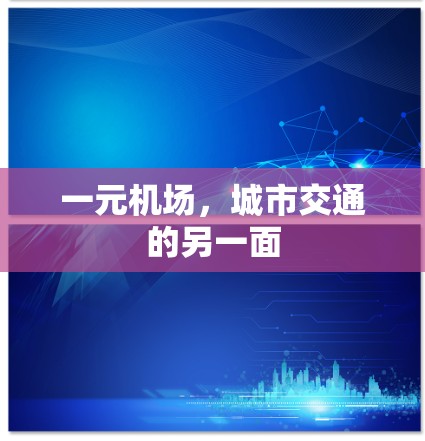 一元机场，城市交通的另一面