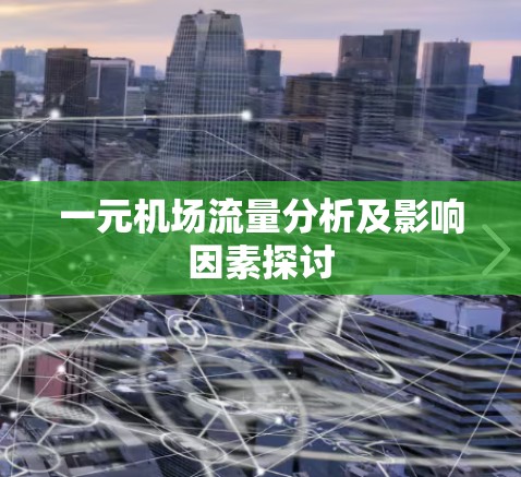 一元机场流量分析及影响因素探讨