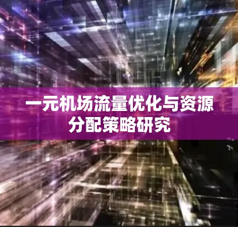 一元机场流量优化与资源分配策略研究