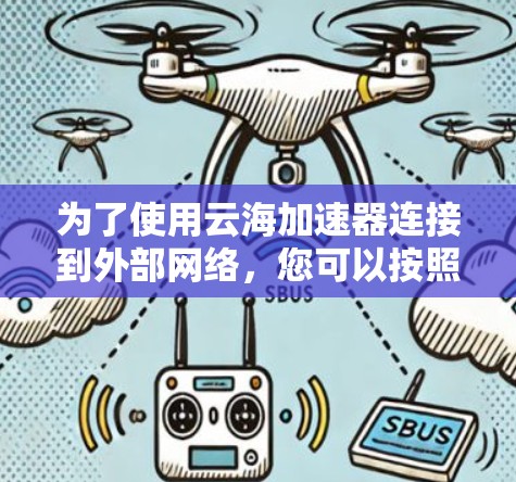 为了使用云海加速器连接到外部网络，您可以按照以下步骤操作