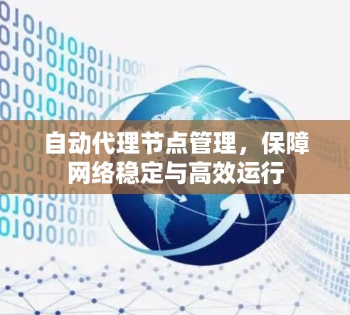 自动代理节点管理,保障网络稳定与高效运行 自动代理节点管理,保障网络稳定与高效运行