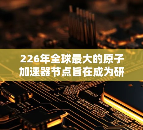 226年全球最大的原子加速器节点旨在成为研究超对称、新粒子、高能物理等前沿领域的重要平台。以下是对该节点的详细计划