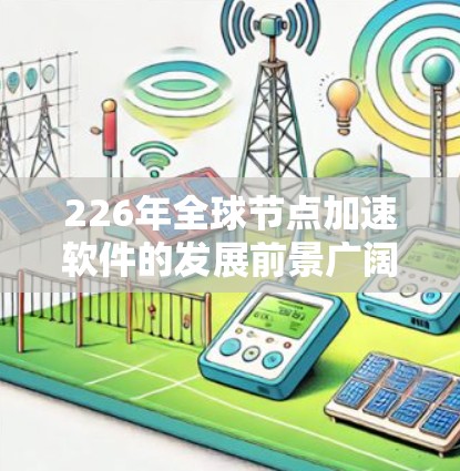 226年全球节点加速软件的发展前景广阔,主要涉及移动设备之间的数据交换、云计算环境加速以及增强云服务的使用。以下是对这一领域的详细介绍 226年全球节点加速软件的发展前景广阔,主要涉及移动设备之间的数据交换、云计算环境加速以及增强云服务的使用。以下是对这一领域的详细介绍