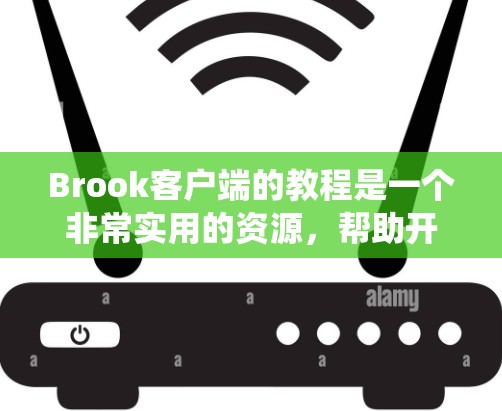 Brook客户端的教程是一个非常实用的资源，帮助开发者高效使用这个前端开发工具。以下是一个系统化的教程指南，根据常见的教程结构来组织内容